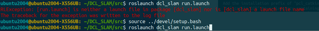 roslaunch dcl_slam run.launch结果